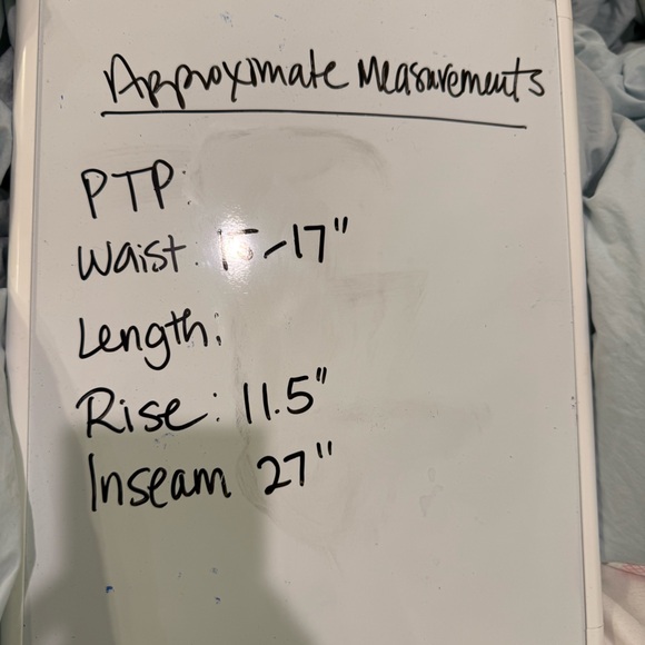 Letter to Juliette Wide Leg stretchy denim in Fondant Pink size 30 - Picture 11 of 11